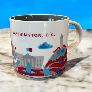 Starbucks Washington DC You Are Here Mug 14 oz | Cherry Blossom City Cup